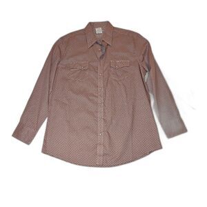 Wrangler Wrancher Long Sleeve Western Shirt XLT
